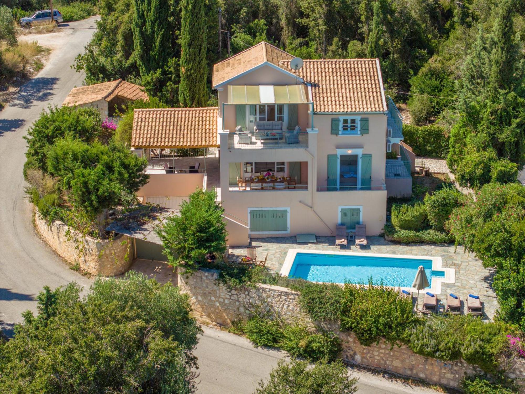 Вилла Garden House, Up To 8Px 1Km From Fiskardo Tselendata Экстерьер фото