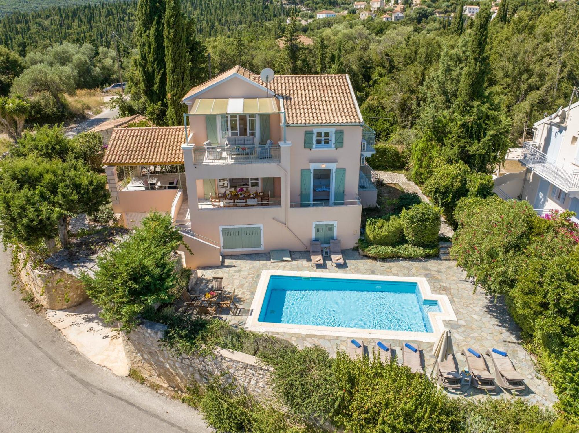 Вилла Garden House, Up To 8Px 1Km From Fiskardo Tselendata Экстерьер фото