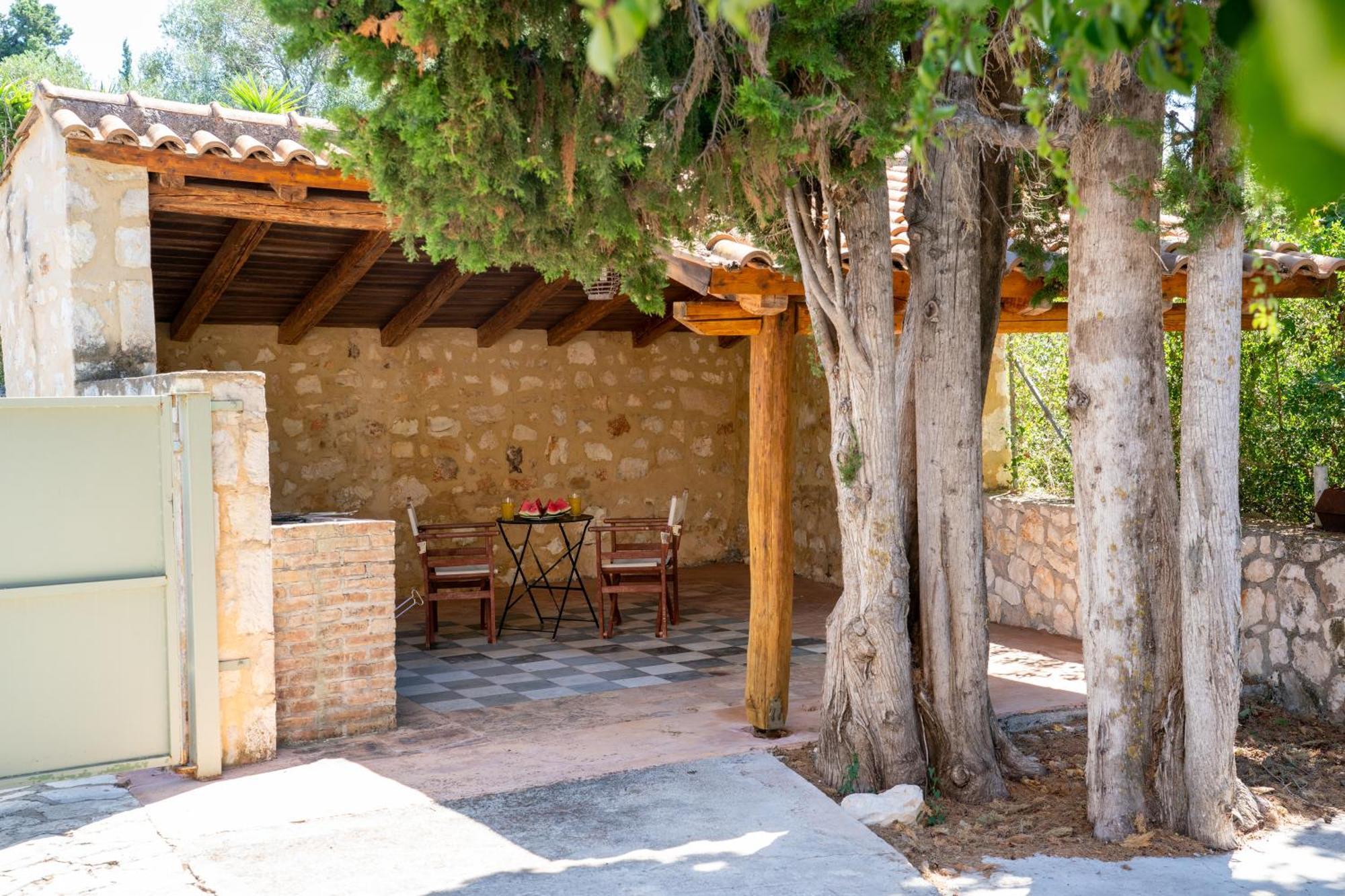 Вилла Garden House, Up To 8Px 1Km From Fiskardo Tselendata Экстерьер фото