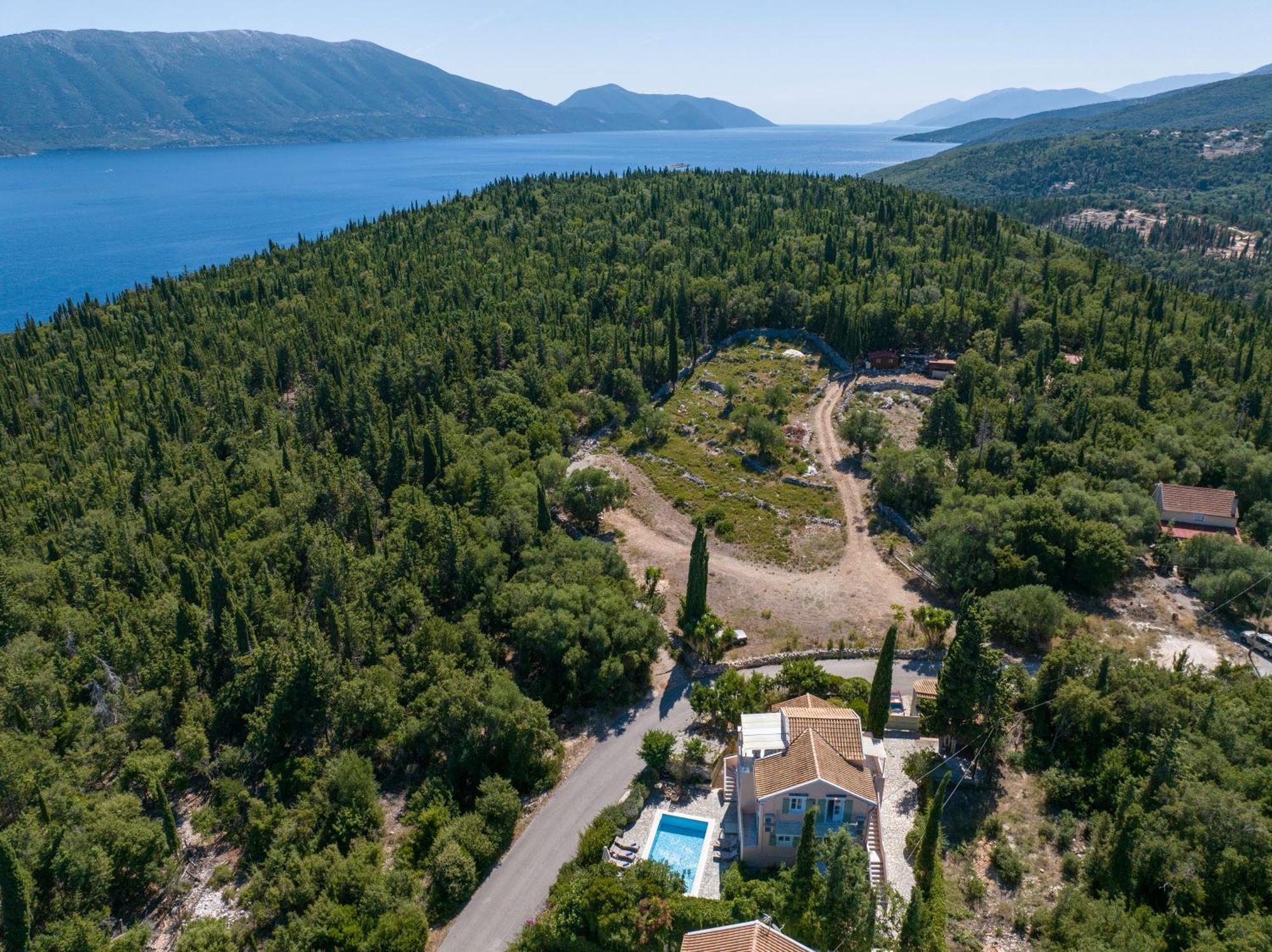 Вилла Garden House, Up To 8Px 1Km From Fiskardo Tselendata Экстерьер фото